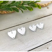 Resim YENİ HEDİYELİK DÜNYAM Kına Dağıtmalıkları Hazırlamak Için 2cm 25 Adet Akrilik Malzeme Delikli Yapışkanlı 