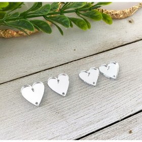 Resim YENİ HEDİYELİK DÜNYAM Kına Dağıtmalıkları Hazırlamak Için 2cm 25 Adet Akrilik Malzeme Delikli Yapışkanlı 