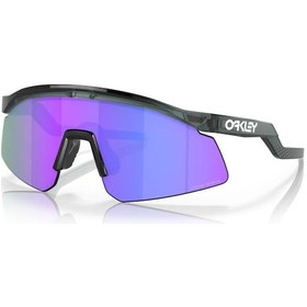 Resim Oakley Hydra Bisiklet Güneş Gözlüğü Crystal Black Prizm Violet 
