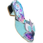 Resim Kiko Kids Unicorn Kız Çocuk Topuklu Simli Abiye Terlik Su Yeşili Su Yeşili 