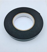 Resim Çift Taraflı Bant 20mm 10mt Yeşil 1 Paket 5 Adet Unıversal Cc Siyah 