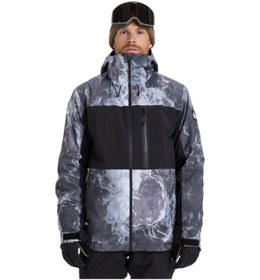 Resim Quıksılver Quiksilver Sycamore Printed Jk Erkek Snowboard Ceketi 6455 Çok Renkli 