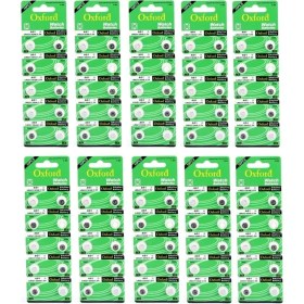 Resim Markalonya Oxford Tianqu Ag 1 LR621 Düğme Pil 100'LÜ 10 Paket Kart 