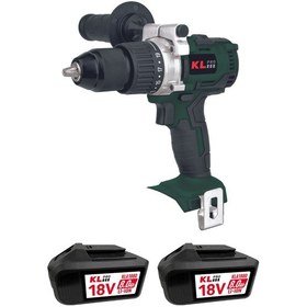 Resim Klpro 18Volt/8.0Ah Li-ion Kömürsüz Prof. Şarjlı Matkap Klnm18b-80 