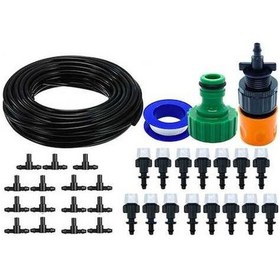 Resim Pazly 33ft Bahçe Otomatik Damla Sulama Sistemi - Su Tasarruflu Tesisi 