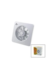 Resim shopwave PLASTİK ASPİRATÖR 150 6İNÇ BANYO TUVALET HAVALANDIRMA ASPİRATÖRÜ 20W 320M3/H EBT-150 (5047) 
