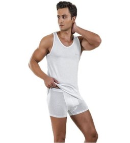 Resim Pierre Cardin Modal Atlet Boxer Takım 140 Beyaz 