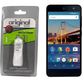 Resim Case Man General Mobile Andorid One 4G Araç Şarj Cihazı Hızlı Şarj Özellikli Adaptör 