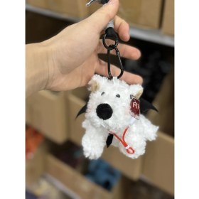 Resim OIMG Yeni 1 Adet Karikatür Çanta Çekicilik Anahtarlık Sevimli Iyi Şanslar Hediye Peluş Oyuncaklar Bebekler (Yurt Dışından) 