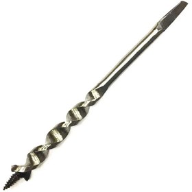 Resim Skygo Fenerli Ahşap Burgu El, Matkap Ucu - Dört Köşe 22 mm 