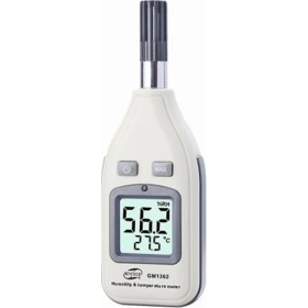Resim Sevgift BGM1362 Mini El Tipi Nem ve Sıcaklık Ölçer 