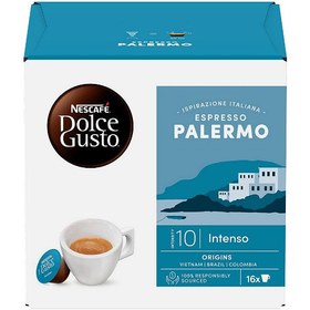 Resim NESCAFÉ Dolce Gusto Espresso Palermo kapsülleri 16 adet. 