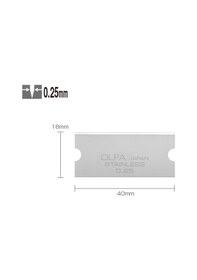 Resim Olfa Gsb-2s/6b Kazıma Bıçağı Yedeği 