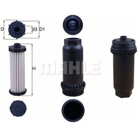 Resim Ford Focus C-max Mondeo Kuga Otomatik Şanzıman Yağ Filtresi Mahle 