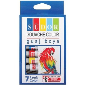 Resim Südor Guaj Boya Tüp 9 ML 7 Renk SD571 