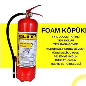 Resim Daire Ve Apartmanlara Uygun 6 Kg Yangın Söndürücü + 4 Yıl Tarih + Askı Paratı Hediye 