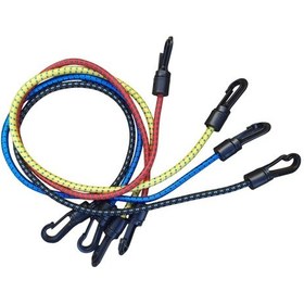 Resim Bağaj Lastiği 10 Mm 100 Cm Plastik Kanca Emniyetli 