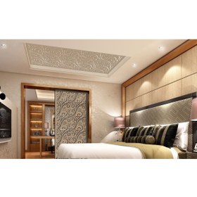 Resim Liar Dekor Liar Ahşap Seperatör (Paravan) - KSP-13 - (10 mm) - (69 cm x 139 cm) - (Ham) 