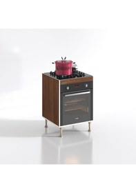 Resim Kenzlife Ankastre Modülü Kabini Lev Yaşin Cvz 89-81 60 56 Fırın Ocak Dolabı Ayarlı Ayaklı 