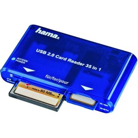 Resim Hama Kart Okuyucu/Yazıcı USB 2.0 35in1 