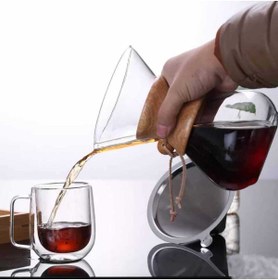 Resim CÖDEL Chemex Cam Kahve Demleme Ekipmanı 400 ml 