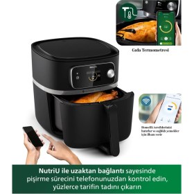 Resim Philips Dev Aile Hacmi – 8,3 L Ultra Geniş Kapasite 7000 Serisi Xxl Airfryer & Fritöz, Wı-Fı Uzaktan Bağlantı 