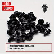 Resim Chuangyinshop Jyft 30 Adet Universal Plastik Otomobil Raptiyeleri No10 Jyft10 