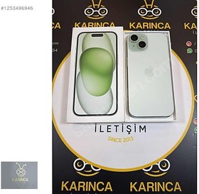 Resim Apple iPhone 15 İkinci El TR | 128 GB | Yeşil 