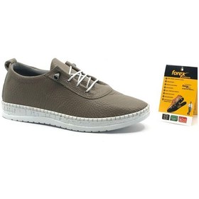 Resim Forex Dr.tavsiyeli %100 Hakiki Deri Comfort Kadın Ayakkabı Gri 