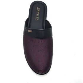 Resim Ceyo 9823-2 Bordo 40-45 Erkek Anatomik Ev Terliği 