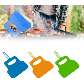 Resim Hype Store Mangal Yelleme Yelpazesi Barbekü Et Tavuk Mangal Yelleyici astik Yelpaorti 1 Adet 