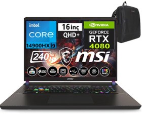 Resim Msı Vector 16 Hx Intel I9-14900HX 48GB Ddr5 4tb SSD 12GB\u002FRTX4080 175W WINDOWS11PRO 16\ 240HZ Qhd+ Taşınabilir Bilgisayar A14VHG-497XTRW52+WEBLEGELSINÇANTA 