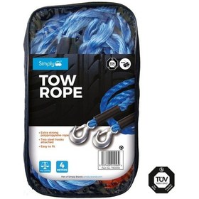 Resim Simply Brands Araba Çekme Halat 4m 2000kg 