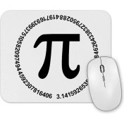 Resim Baskı Dükkanı Matematik Daire Pi Sayısı Mouse Pad 