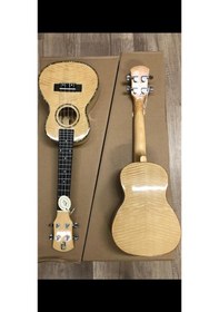 Resim Geo Concert Boy Profesyonel Ukulele-Soft Case Kılıflı-Sedefli 