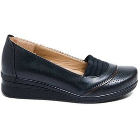 Resim Bestello Bağcıksız Poli Comfort 018-c124 Kadın Ayakkabı Siyah 