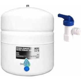 Resim Aqua Bella Su Arıtma Cihazı Tankı Metal 12 Litre 3.2 Galon Tank 