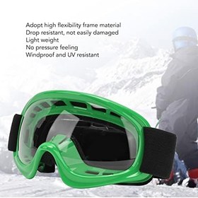 Resim Çocuk Motosiklet Gözlüğü, Rüzgar Geçirmez Profesyonel Çocuk Kayak Gözlüğü, Kayak için, Motosiklet için, ATV için 