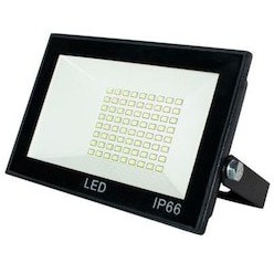 Resim 50 Watt Led Projektör Beyaz Işık 2 Adet 6500K - Beyaz Işık 