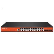Resim Genel Markalar 24port 370w FULL PoE WI-PCMS328GF GIGABIT 4X SFP Yönetilebilir Switch 