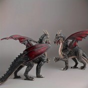 Resim 1 adet Anime Ejderha Figürü, Reçine ve PVC, Boho Stili, Çok Yönlü Oda Dekoru, Elektriksiz, Noel, Cadılar Bayramı, Paskalya, Hanuka, Şükran Günü için İdeal 