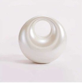 Resim Luckydog Fochsia Krem Detasklı Manyetik Sırt Çantası - Zarif Boncuk Dokulu Şık Tote Bej/ Bej 