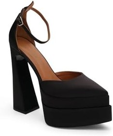 Resim Jabotter Lizzy Saten 16 Cm Platform Topuklu Ayakkabı 