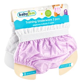 Resim Babyjem Alıştırma Külodu Kutulu 2’li 3 Yaş Pembe - Pembe 