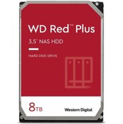 Resim WD Wd Red Plus Wd80efbx 8tb 7200rpm 256mb 3.5" Sata 3 Nas Harddisk 