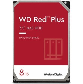 Resim WD Wd Red Plus Wd80efbx 8tb 7200rpm 256mb 3.5" Sata 3 Nas Harddisk 
