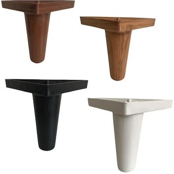 Yunus Lükens Kanepe Koltuk Ayak 12 Cm İnci Beyaz 4 Adet