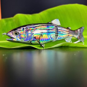 Resim 18cm-65g/7.09inch-2.29oz 2-Bölümlü Gerçekçi Balıkçılık Yemi, Ton Balığı, Turna, Levrek Pesca Balıkçılığı için Çoklu Eklemli Yapay Sert Yem 