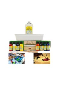 Resim Artdeco Ebru Başlangıç Seti 8 Renk 30 Ml Damlalıksız 