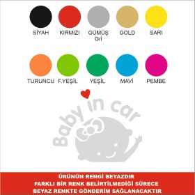 Resim 2Mak Sticker Arabada Bebek Var Sticker 